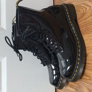 Dr Martens 1460 W Patent Glossy boots